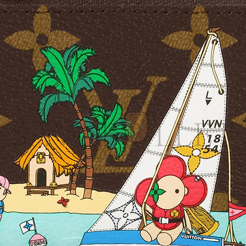 l0*is V*t0n key pouch coated canvas m82615 (12*7cm)